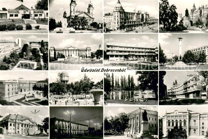 Debrecen Debrezin Sehenswuerdigkeiten der Stadt