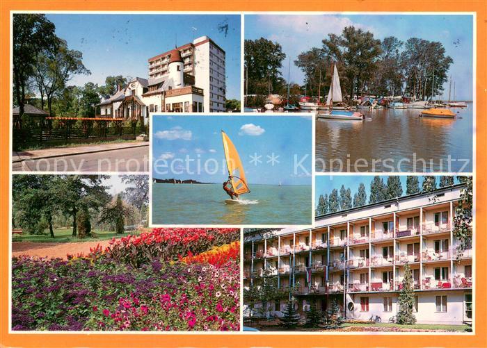 Boglarlelle Balatonlelle Hotel Park Hafen Windsurfen Plattensee