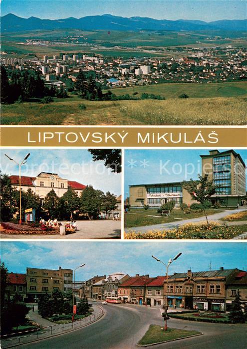 Liptovsky Mikulas Panorama Motive Innenstadt Hotel Platz