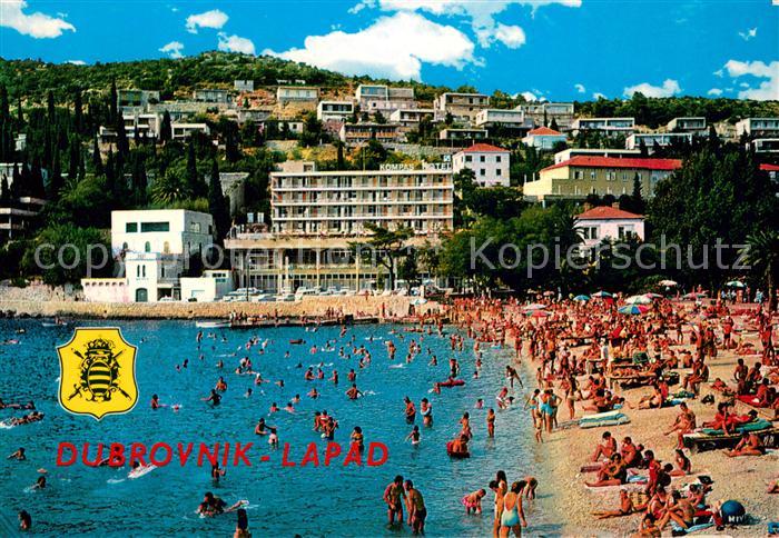 Lapad Dubrovnik Badestrand