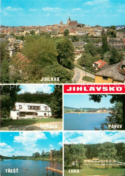 Jihlava Iglau Panorama Cerinek Baude Pavov Campingplatz Trest Luka