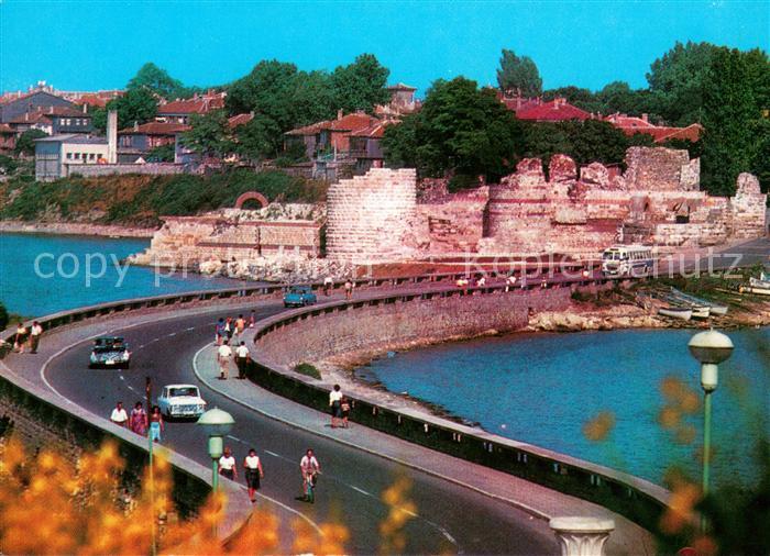 Nessebar Nessebyr Nessebre Landenge Bruecke Ruinen