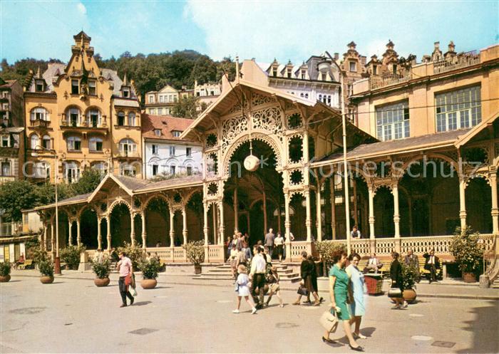 Karlovy Vary Trzni Kolonada Pramen Karel Trzni pramen