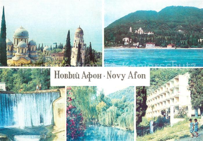 Novy Afon Kirchen Hotel Wasserfall Natur