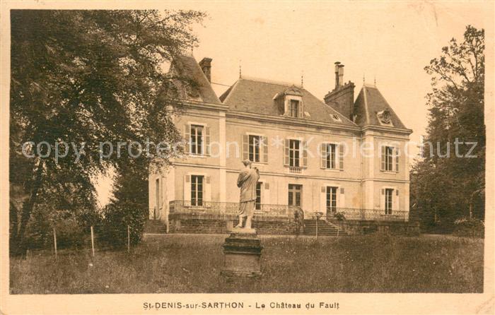Saint-Denis-sur-Sarthon Le Chateau du Fault