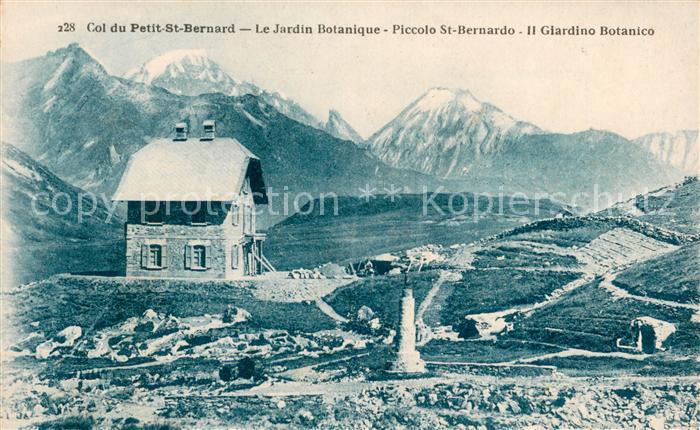 Col du Petit Saint Bernard Le Jardin Botanique