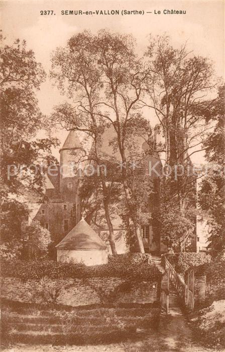 Semur-en-Vallon Le Chateau