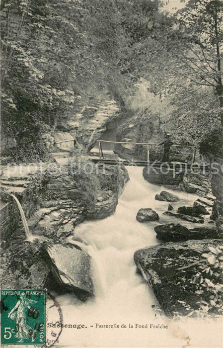 Sassenage Passerelle de la Fond Fraiche