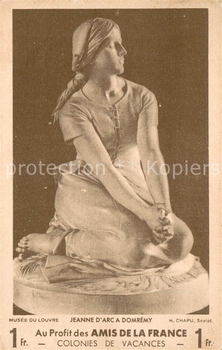 Paris Musee du Louvre Jeanne d’Arc a Domremy