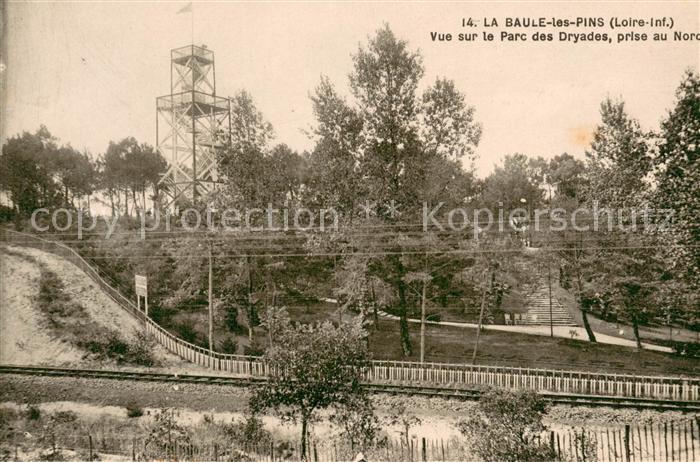 La Baule-les-Pins Vue sur le Parc des Dryades prise au Nord