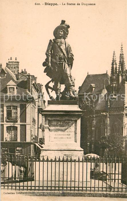 Dieppe 76 la Statue de Duquesne