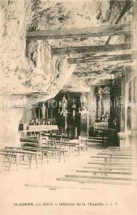 Saint Adrien Rouen Interieur de la Chapelle