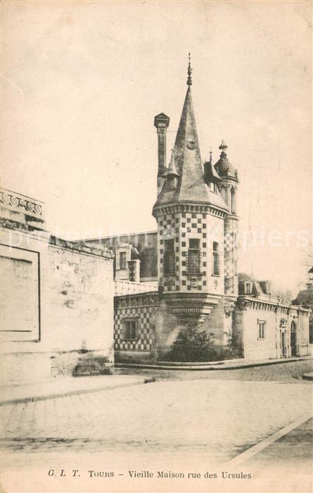 Tours Indre-et-Loire Vieille Maison rue des Ursules