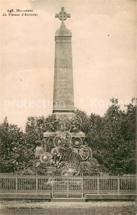 Camp d Auvours Monument du Plateau d Auvours