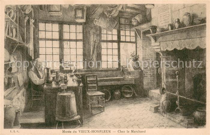 Honfleur Musee du Vieux Honfleur Chez le Marchan