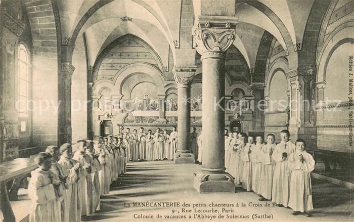 Paris La Manecanterie des petits chanteurs a la Croix de Bois