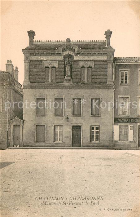 Chatillon-sur-Chalaronne Maison de St Vincent de Paul