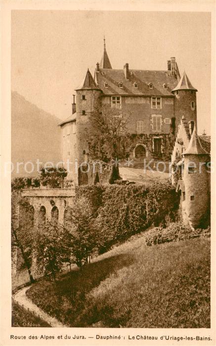 Uriage-les-Bains Isere Route des Alpes et du Jura Dauphine