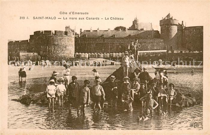 Saint-Malo 35 La mare aux Canards Le Chateau