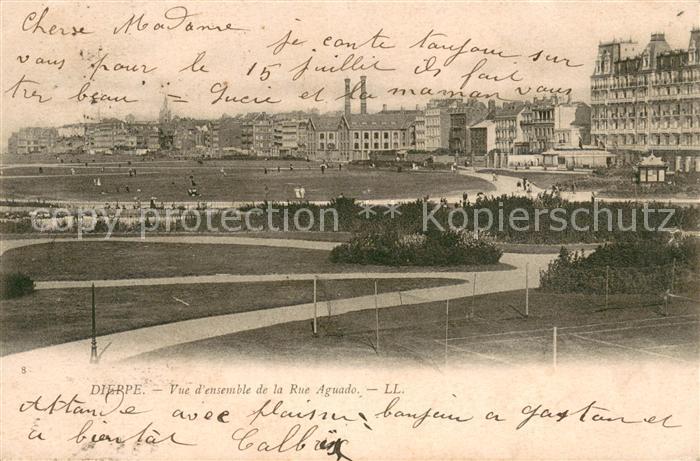 Dieppe 76 Vue d’ensemble de la Rue Aguado