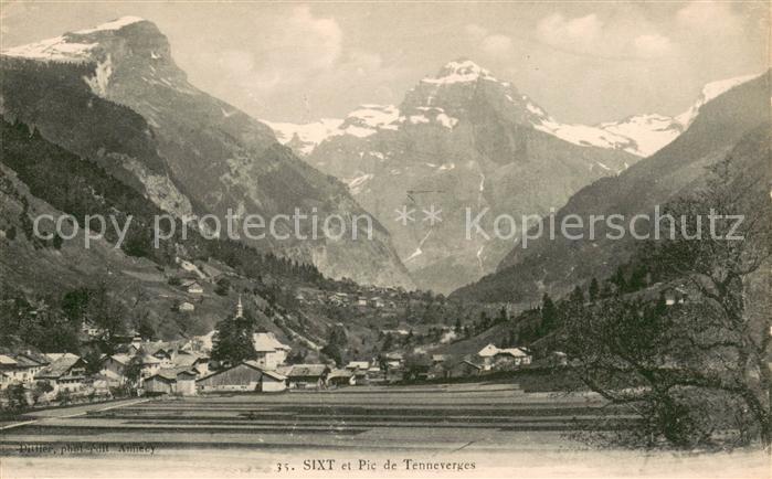 Sixt-Fer-a-Cheval et Pic de Tenneverges