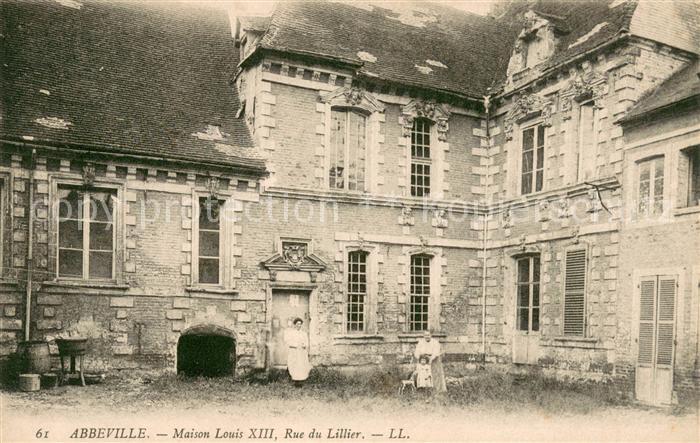 Abbeville 80 Somme Maison Louis XIII Rue du Lillier