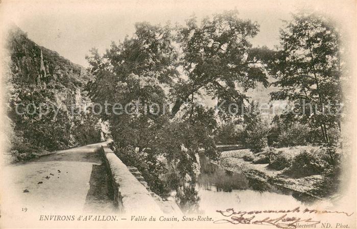 Avallon Vallee du Cousin Sous Roche