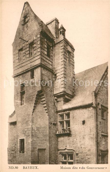 Bayeux Maison dite du Gouverneur