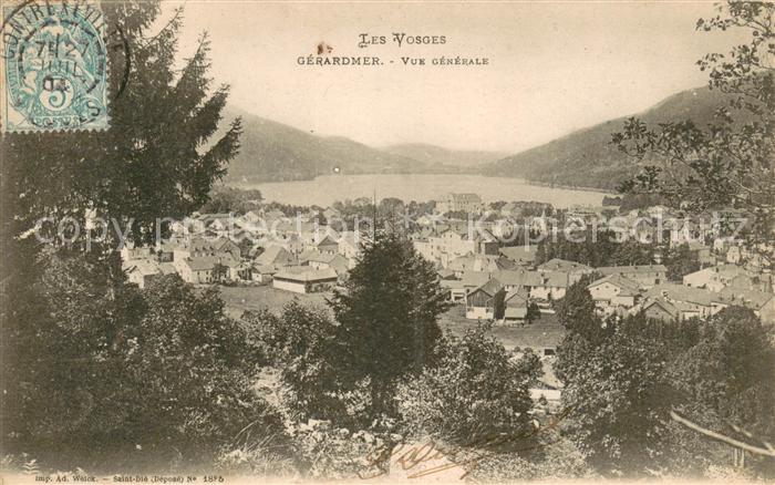 Gerardmer Vosges Vue generale