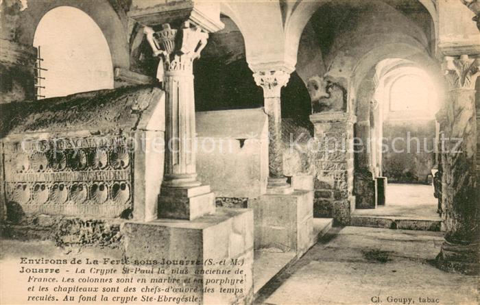 La Ferte-sous-Jouarre La Crypte St Paul