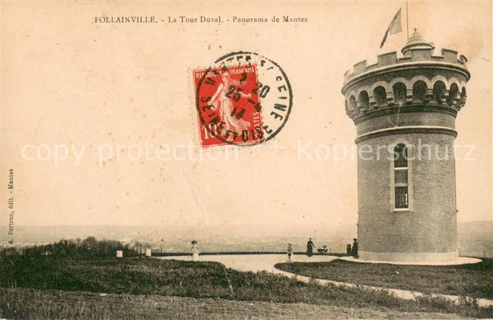 Follainville-Dennemont La Tour Duval Panorama de Mantes