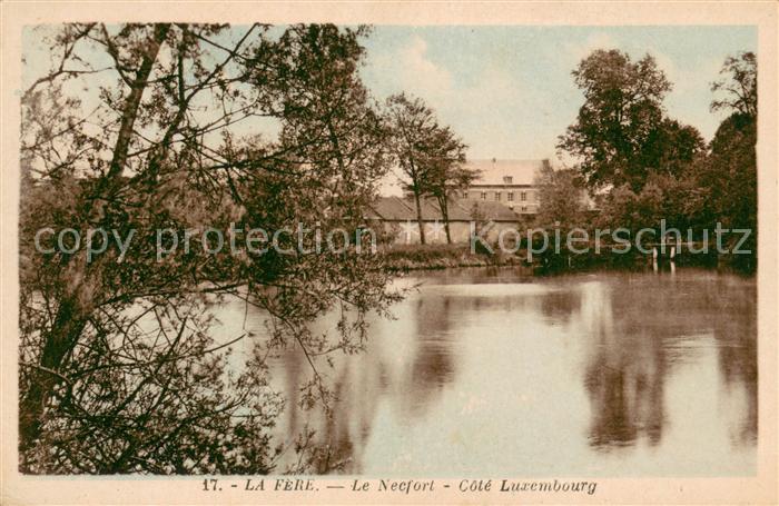 La Fere Aisne Le Necfort Cote Luxembourg