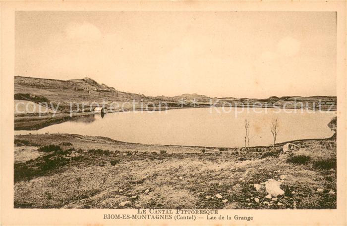 Riom-es-Montagnes Lac de Grange