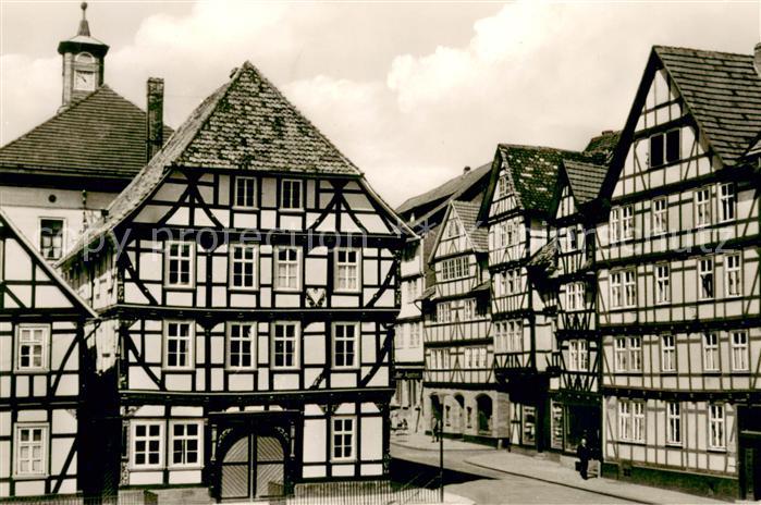 Eschwege Altes Rathaus mit Obermarkt