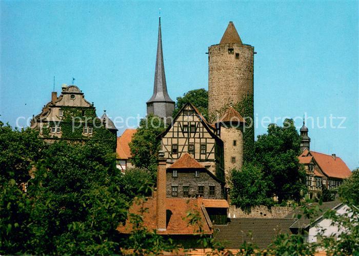 Schlitz Burgberg mit Bergfried der Hinterburg