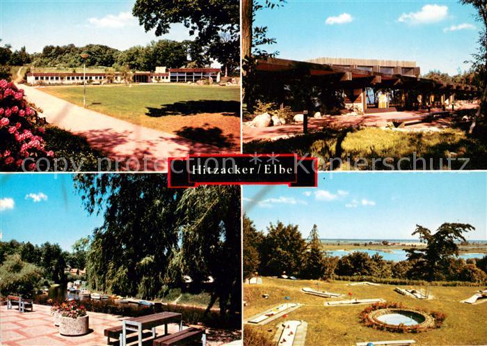 Hitzacker Elbe Teilansichten Minigolfanlage