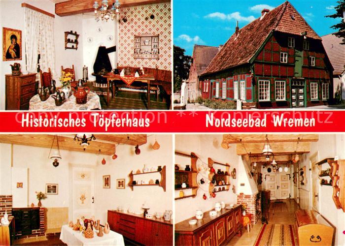 Wremen Historisches Toepferhaus Teilansichten