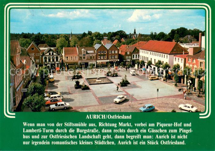 Aurich Ostfriesland Marktplatz