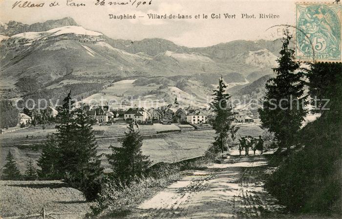 Villard-de-Lans Vue panoramique et Col Vert