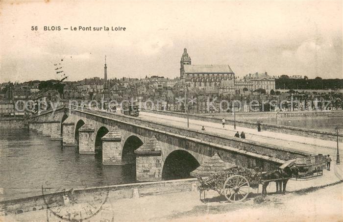 Blois 41 Pont sur la Loire