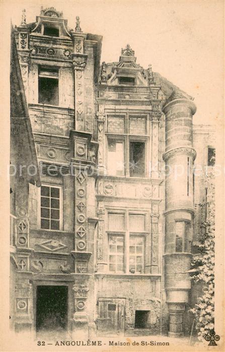 Angouleme Maison de Saint Simon