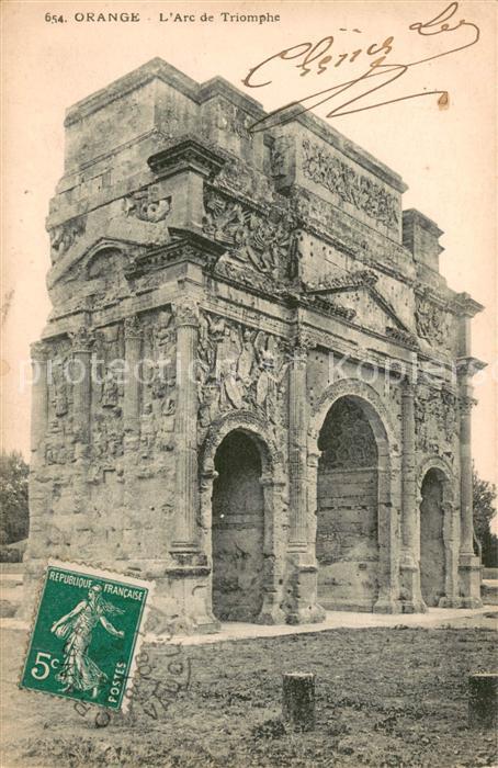 Orange Vaucluse Arc de Triomphe