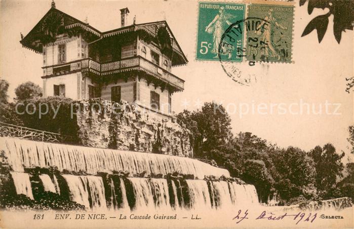 Nice Alpes Maritimes Cascade Gairand Wasserfall