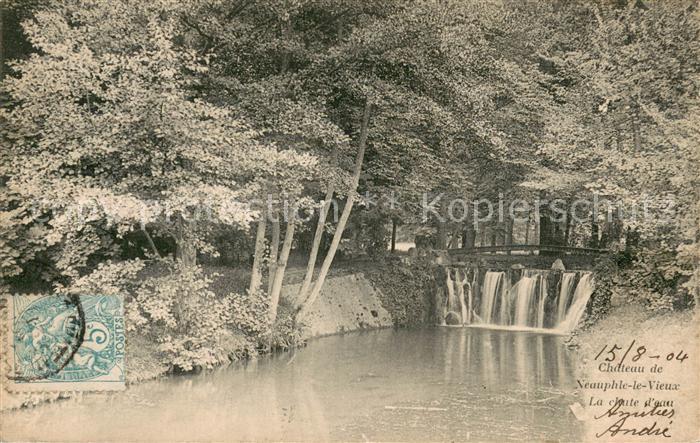 Neauphle-le-Vieux Chateau Chute d eau Cascade