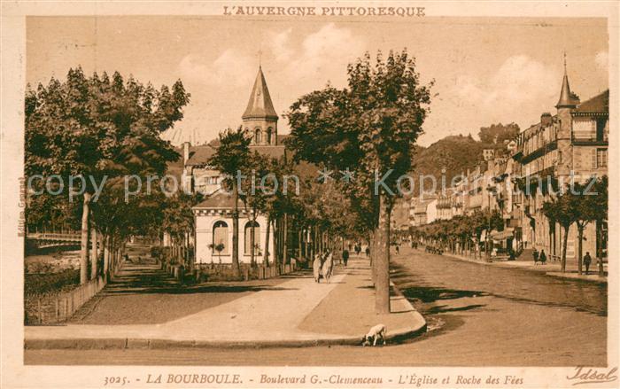 La Bourboule Boulevard Clemenceau