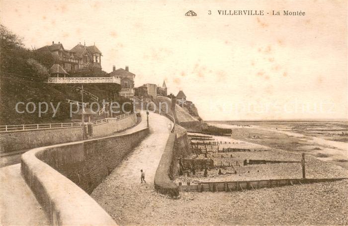 Villerville sur Mer La Montee Plage