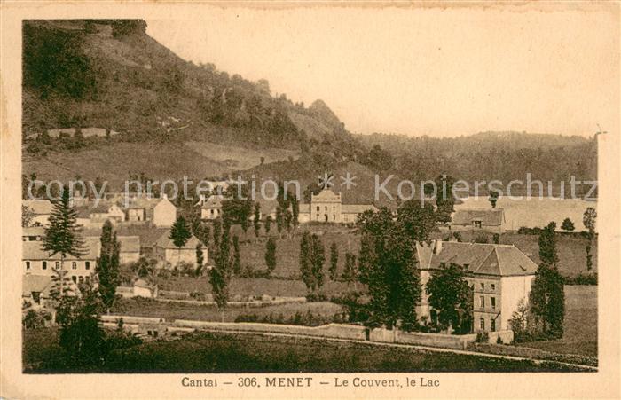 Menet Le couvent et le lac