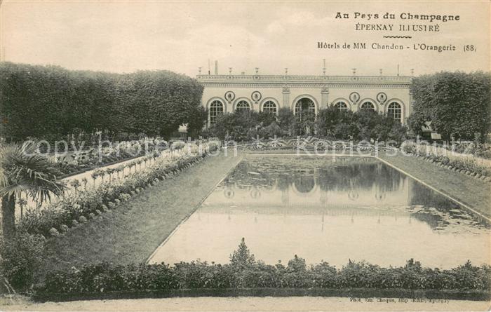 Epernay 51 Hôtels de MM Chandon Orangerie
