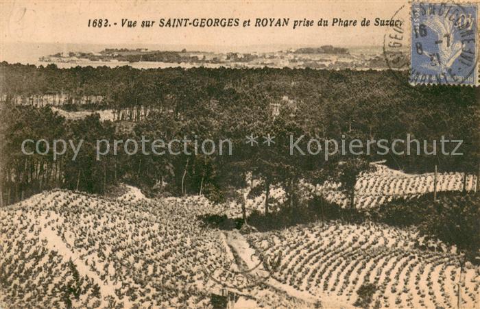 Saint-Georges-de-Didonne Vue panoramique sur Royan prise du Phare de Suzac
