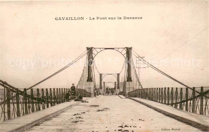 Cavaillon Pont sur la Durance